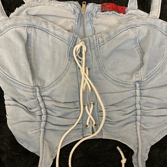 NWT Roma studio by rosee Jean top - Picture 2 of 5